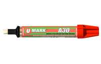 U-Mark A30 Broad Tip Paint Marker – Red (6/box)