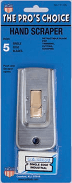 US Blades Deluxe Hand Scraper w/ 5 Blades