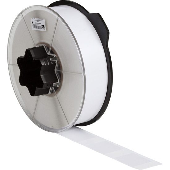 Brady Self-Laminating Vinyl Wrap Around Labels for A6500 Printer Applicator - 2.5" x 1.5" - Image 1
