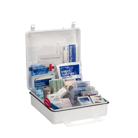 First Aid Only 50 Person First Aid Kit, Weatherproof Plastic Case - Image 2