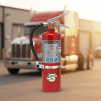 Buckeye ABC Dry Chemical Fire Extinguisher w/ Vehicle Bracket – 5 lb.