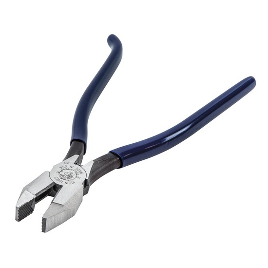 Klein Tools D2017CST Ironworker's Pliers 9-Inch with Spring - Image 4