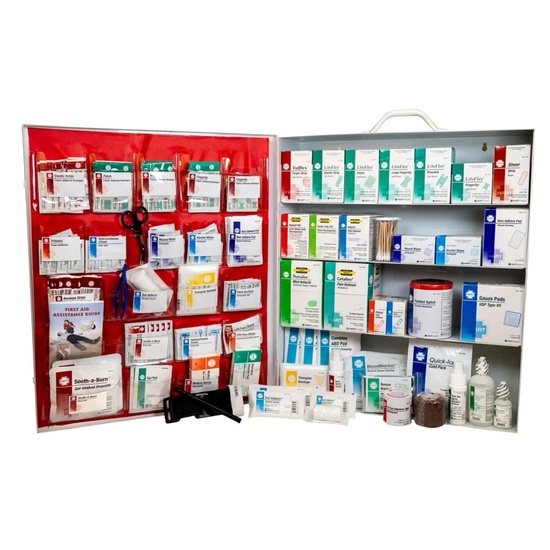 HART ANSI Class B Extra-Wide 4-Shelf First Aid Station - Image 3