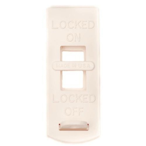 ZING RecycLockout Wall Switch Lockout White