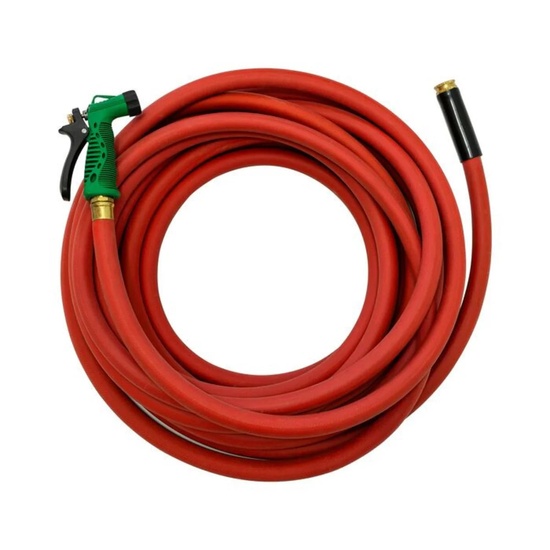 NoTrax Hot Water Hose T43 for Food Service Kitchens Red - Image 5