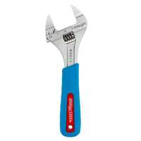 Channellock 8SWCB 8-inch CODE BLUE WideAzz Slim Jaw Adjustable Wrench