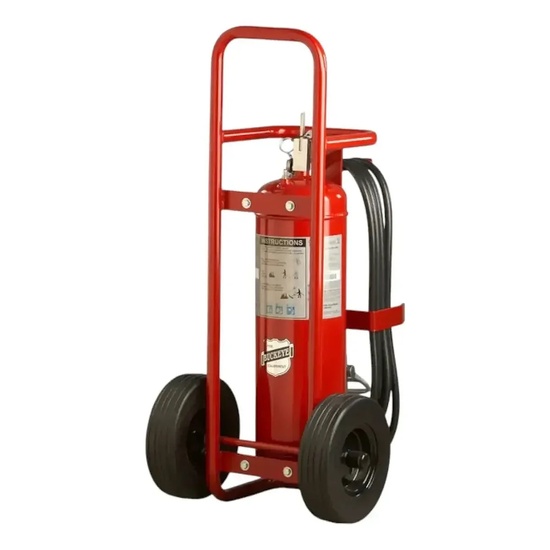 Buckeye 50 lb ABC Wheeled Fire Extinguisher 10-A:160-B:C - Image 1