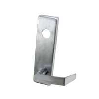 Falcon 510LDAN626FSA Dane Lever Exit Device Trim with Key Locks or Unlocks Electric Fail Safe Satin Chrome Finish