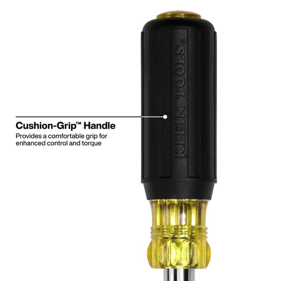 Klein Tools 32500 Multi-Bit Screwdriver / Nut Driver 11-in-1 Ph Sl Sq TORX Bits - Image 6