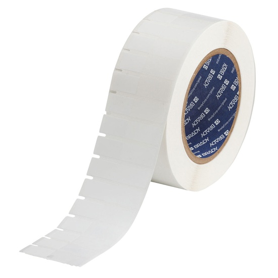 Brady Self-Laminating Cryogenic Polyester Laboratory Labels for 3" Core Printers - 1.8" x 0.5" - Image 1