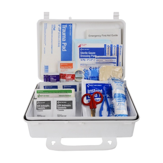 First Aid Only 25 Person OSHA First Aid Kit, Weatherproof Plastic Case, OSHA Compliant - Image 2
