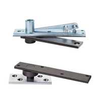 Rixson 370626 Center Hung Pivot Set with 340 Top Pivot Satin Chrome Finish