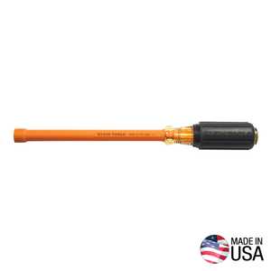 Klein Tools 5/16-Inch Insulated Nut Driver with 6-Inch Shank