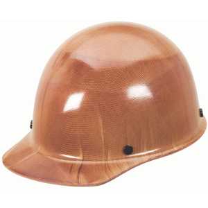 MSA Skullgard Protective Cap Natural Tan with Staz-On Suspension