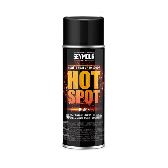 Seymour Hot Spot Hi-Heat Resistant Black Paint - Case - Image 1