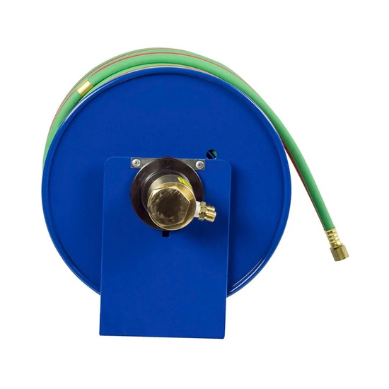 Coxreels 100W Series Hand-Crank Twin-Line Welding Hose Reel 100 ft Capacity - Image 4