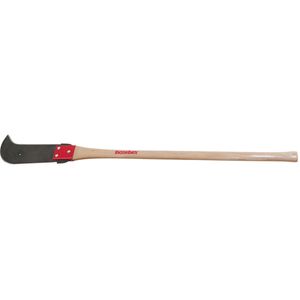 Double Edge Brush Cutter 38" Handle Razor-Back 16" Bank Steel Blade Double Plate
