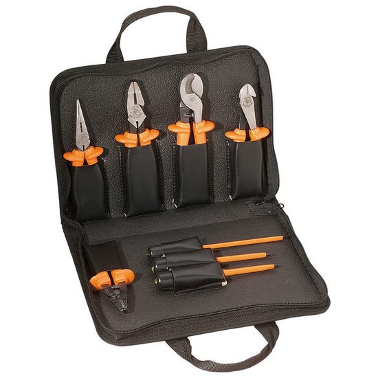 Klein Tools Basic 1000V Insulated Tool Kit, 1000-Volt, 8-Piece - Image 1