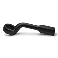 Wright Tool Striking Face Box Wrench 12 Point 45⁰ Offset Handle Heavy Duty Black Industrial - 2-1/8in