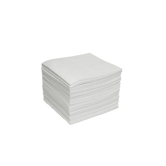 16in x 18in Oil Only Single-Ply Light Spilfyter Pads (200 ct) - Image 1
