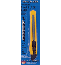 US Blades 13 Point Snap Blade Knife