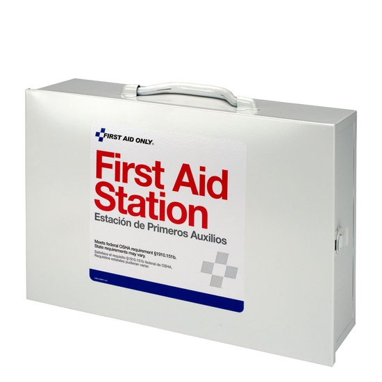 First Aid Only 75 Person 2 Shelf First Aid Steel Cabinet - Image 3