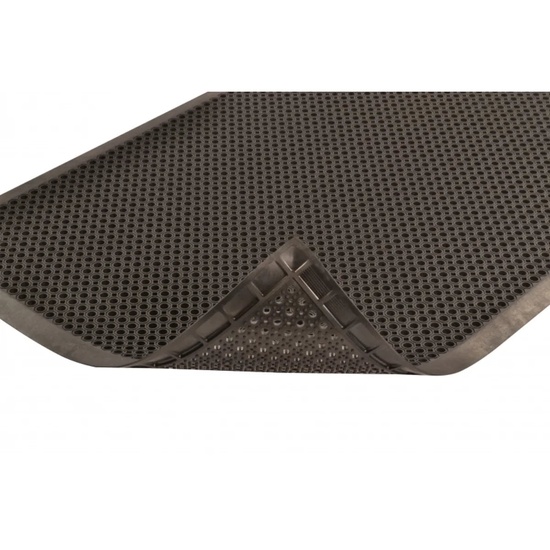 NoTrax Oct-O-Flex 599 Drainage Entrance Mat 2 ft x 3 ft Black - Image 2