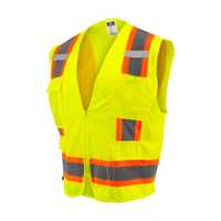 Radians SV6-2 Two Tone Surveyor Type R Class 2 Mesh Safety Vest 5X-Size