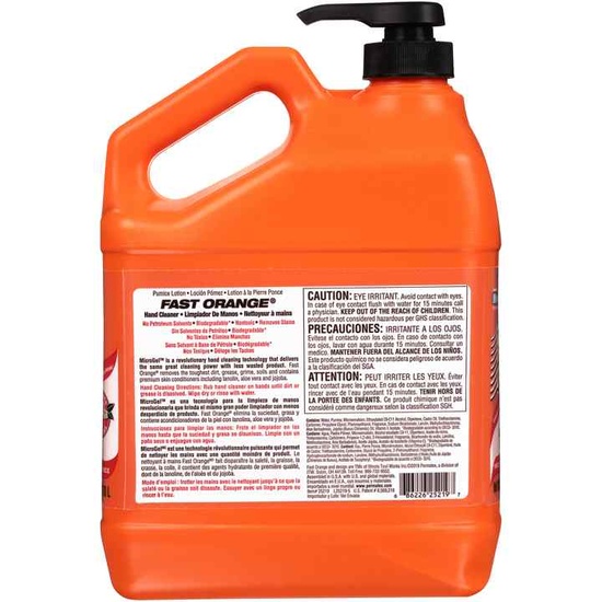 Fast Orange Fast Orange Hand Cleaner Pumice Lotion – 1 gal. Pump Bottle - Image 2