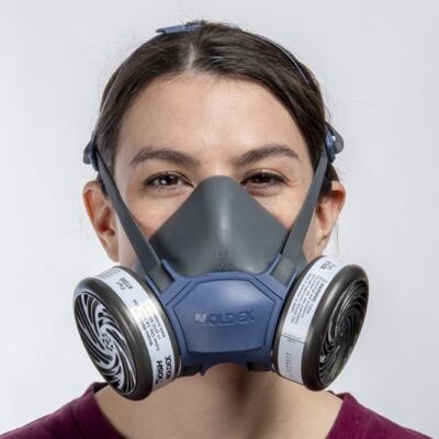 Moldex 7002 Reusable Half Mask Respirator, Size Medium - Image 5