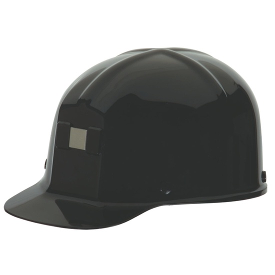 MSA Comfo Cap Protective Cap, Black, Staz-On Suspension, Model 82769 - Image 1