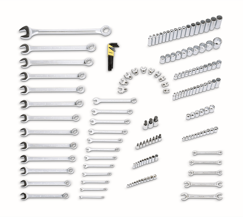 Wright Tool 151 Piece Metric Add-on Set 1/4" 3/8" & 1/2" Drives Tools Only