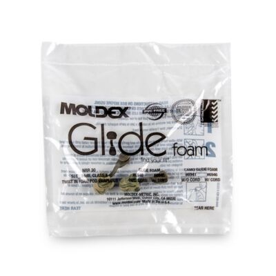 Moldex Glide® Uncorded Camo Foam Earplug 6941, NRR 30dB - Image 4