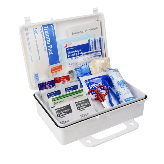 First Aid Only 25 Person OSHA First Aid Kit, Weatherproof Plastic Case, OSHA Compliant - Image 3