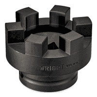 Wright Tool 1-1/2" Drive Standard Castellated / Spanner Socket - 3-1/2 inch