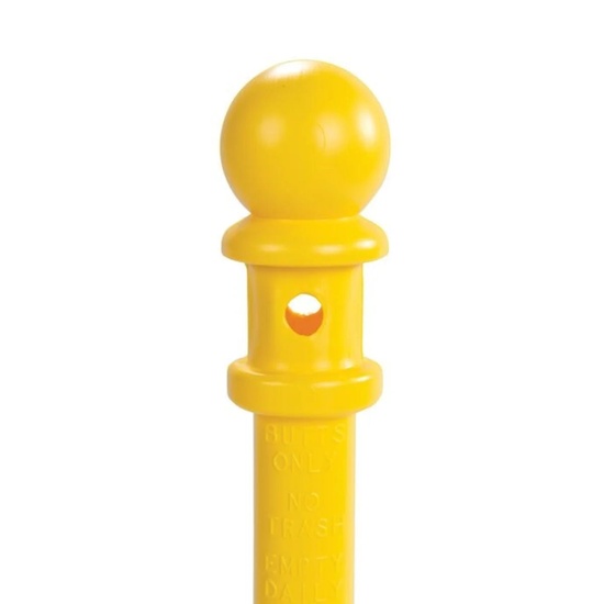 Eagle Manufacturing 2 Gallon Metal and Poly Butt Can Yellow - Image 4
