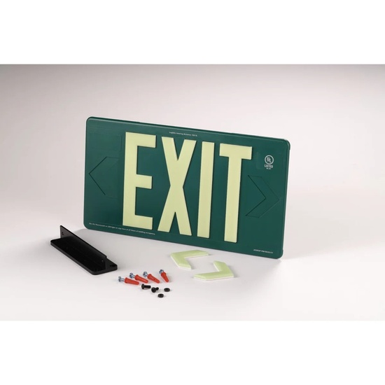 Photoluminescent Exit Sign for Outdoor and Wet Locations 100FT - Image 16