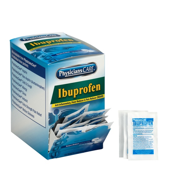 First Aid Only PhysiciansCare Ibuprofen, 125 Doses of 2 Tablets, 200mg - Image 6