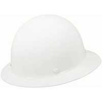 MSA Skullgard Protective Hat White - w/ Fas-Trac III Suspension, Standard