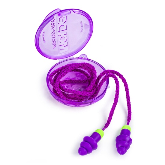 Moldex Rockets® Reusable Earplug with Pocket-Pak and Cloth Cord 6420, NRR 27dB - Image 5