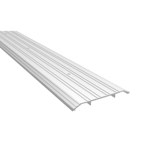 Pemko 172A36 36" 3' x 6" x 1/2" Saddle Threshold Mill Finish Aluminum Finish - Image 1