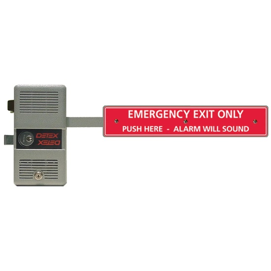 Detex ECL600 Warnock Hersey Listed Fire Exit Hardware w/ Long Bar 36" to 48" - Image 1