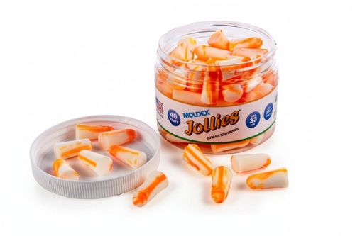 Moldex Softies® Uncorded Disposable Foam Earplug Jar 6683, NRR 33 dB, 200 Pairs