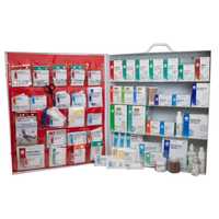 HART ANSI Class A Extra-Wide 4-Shelf First Aid Station, alternate view 3