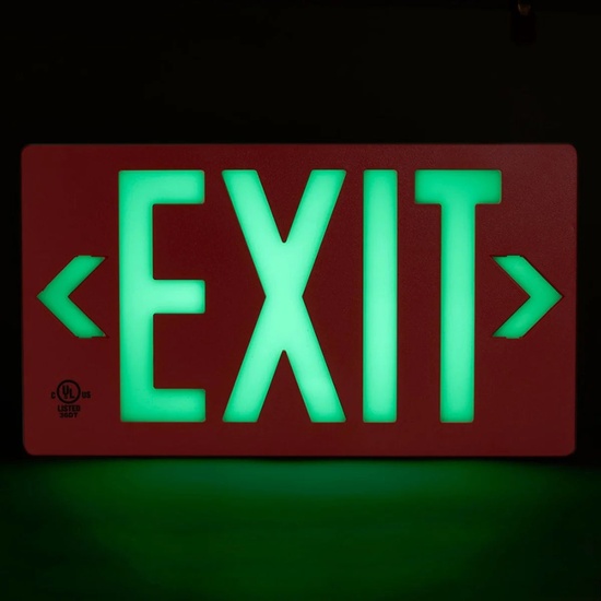 Photoluminescent Exit Sign 100FT - Image 28