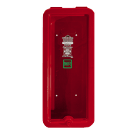 Cato Island Chief MRI Safe Plastic Fire Extinguisher Cabinet 10 lb Red 11051P