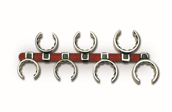 Wright Tool 1/2" Drive Flare Nut Crowfoot Wrench 15 Piece Set - 12 Point 1-1/8in - 1-15/16in - Image 1