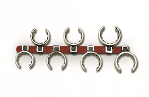 Wright Tool 1/2" Drive Flare Nut Crowfoot Wrench 15 Piece Set - 12 Point 1-1/8in - 1-15/16in