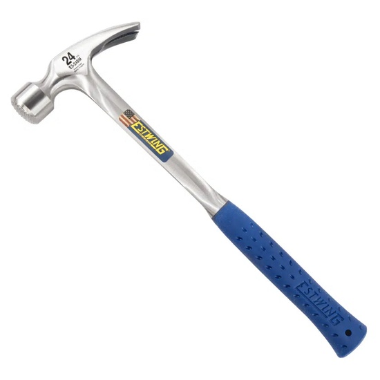 Estwing E3-22S Framing Hammer 22 oz. Smooth Face All-Steel Construction - Image 2