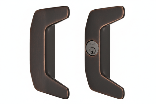 Von Duprin 386NL10BRHR Right Hand Reverse Rigid Pull Night Latch Trim for 33 / 35 Series 613 Oil Rubbed Bronze Finish